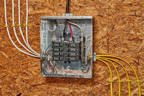 how do you run electric to a breaker box|basic electrical wiring breaker box.